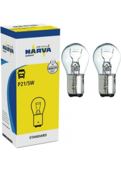 24V 1176 21/5W Düz Tırnak Ampul 2 Adet