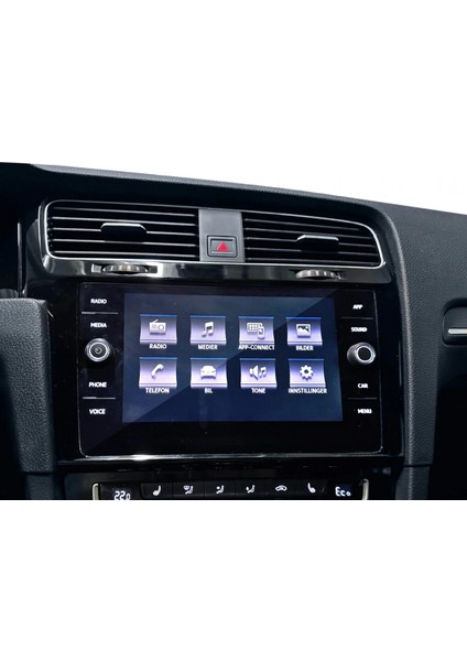 Volkswagen Golf 7-7,5 Uyumlu 8 Inç Multimedya 9h Nano Ekran Koruyucu fiyatları