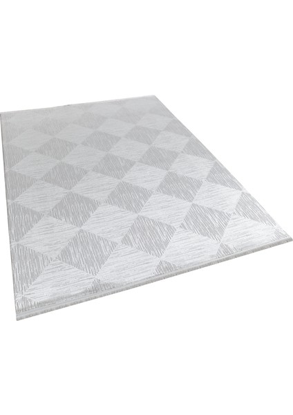 Veni Gri Geometrik Etnik Modern Desenli Hav Vermeyen Leke Tutmayan Kolay Temizlenen Yumuşak Makine Salon Yolluk Mutfak Halı fiyatları