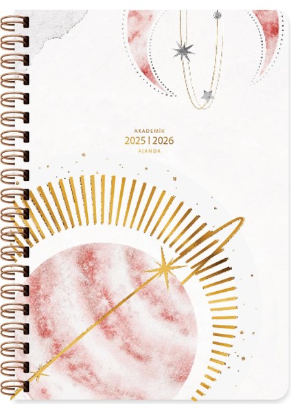Keskin 17*24 Spiralli Akademik Ajanda - Parla