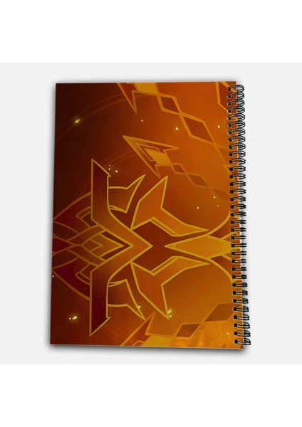 Genshin Impact Dehya Kareli A4 Okul Defteri 72 Yaprak modelleri