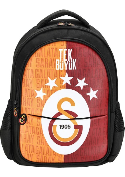 3 Bölmeli 5 Yıldızlı Tek Büyük Suni Deri Okul + Beslenme Çantası modelleri