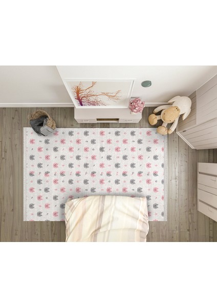 Figürlü Gri Pamuk Dikdörtgen Modern Desenli Pamuk Makinada Yıkanabilir Hav Toz Vermez Leke Tutmayan Kaymaz Taban Dijital Makine Baskı Salon Yolluk Mutfak Halı modelleri