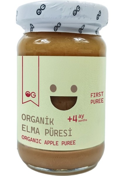 Og Natural Organik Elma Püresi 100 gr
