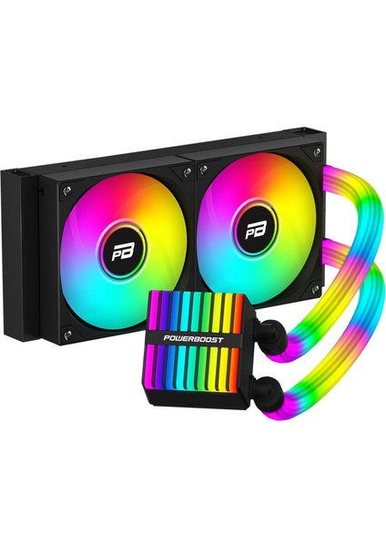 Legend 240 Argb 240MM AM5/1700P Siyah Işlemci Sıvı Soğutucu