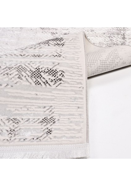 Siena Gri Modern Etnik Desenli Hav Vermeyen Leke Tutmayan Kolay Temizlenen Yumuşak Makine Salon Yolluk Mutfak Halı fırsatları
