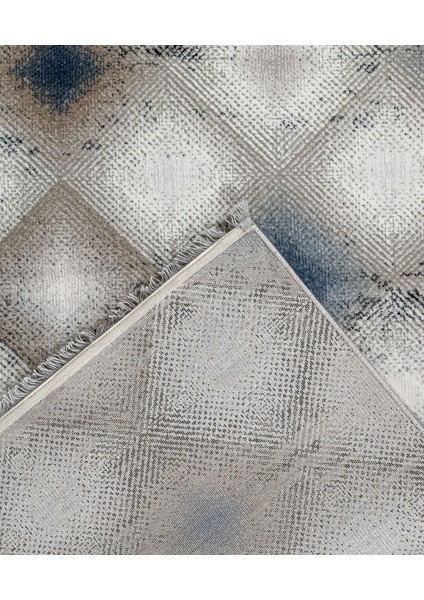 Childers Geometrik Gri Akrilik Dikdörtgen Modern Desenli Akrilik Hav Vermeyen Leke Tutmayan Kolay Temizlenen Yumuşak Makine Salon Yolluk Mutfak Halı modelleri