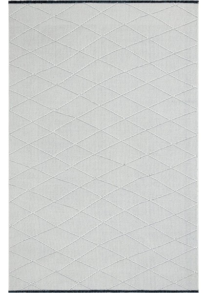 Sahara Geometrik Krem Polyester Dikdörtgen Modern Desenli Akrilik Hav Vermeyen Leke Tutmayan Kolay Temizlenen Yumuşak Makine Salon Yolluk Mutfak Halı