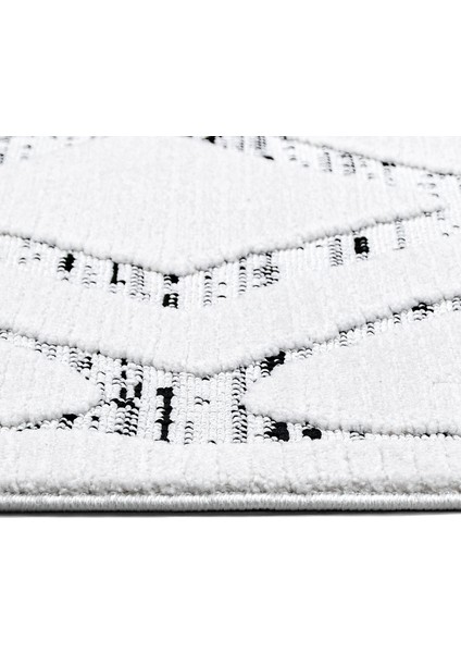 Mulberry Bej Geometrik Etnik Modern Desenli Hav Vermeyen Leke Tutmayan Kolay Temizlenen Yumuşak Makine Salon Yolluk Mutfak Halı fırsatları