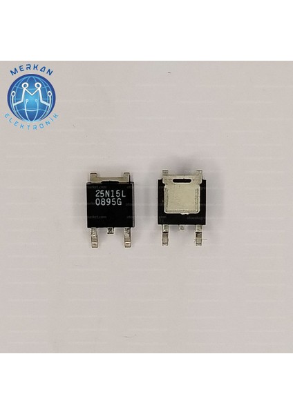 25N15 (TO-252-SMD) Orijinal Oto Beyin Tamir Entegreleri Merkan Elektronik