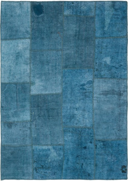 Teselya Mor Patchwork Yün Modern Desenli Yün Hav Toz Vermez Leke Tutmayan Salon Yolluk Mutfak El Dokuma Halı