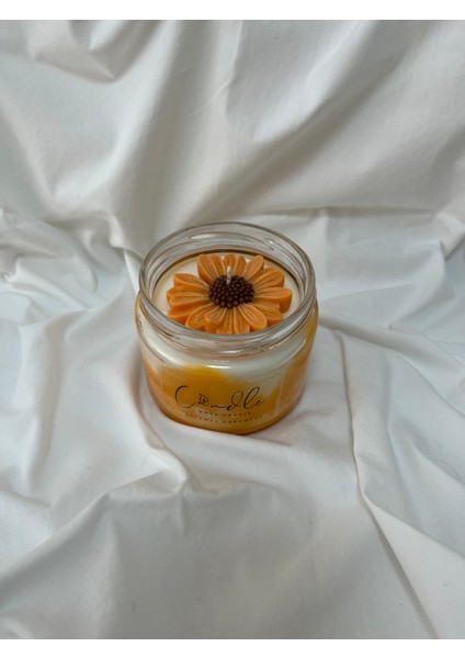 Spring Joy Candle Portakal Kokulu 240 Gram Doğal Soya Mumu - El Yapımı fırsatları
