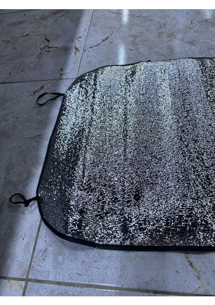 2 Adet Selex Oto Güneşlik 130X60 cm Katlanabilir Vantuzlu Güneş Koruyucu perde