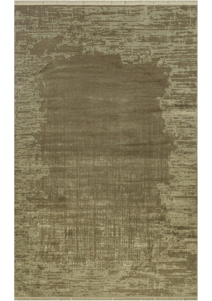 Davenport Yeşil Modern Etnik Desenli Hav Vermeyen Leke Tutmayan Kolay Temizlenen Yumuşak Makine Salon Yolluk Mutfak Halı