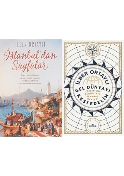 Istanbul Dan Sayfalar+ Gel Dunyayi Kesfedelim (2 Kitap)