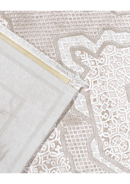 Abstain Klasik Gri Akrilik Dikdörtgen Modern Desenli Akrilik Hav Vermeyen Leke Tutmayan Kolay Temizlenen Yumuşak Makine Salon Yolluk Mutfak Halı fiyatları