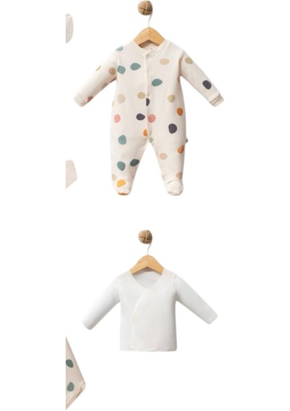 Unisex Kız Bebek Erkek Bebek Kutulu Yenidoğan Organik Hastane Çıkışı 10'lu Set fırsatları