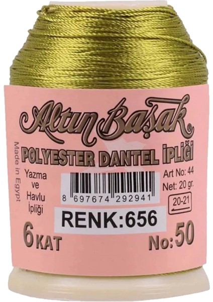 Altınbaşak Oya ve Dantel Ipi 20 gr - - No: 656