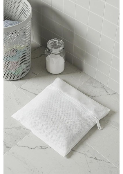 Home Çorap Yıkama Filesi Torbası 20X18 cm Ayakkabı Terlik Yıkama Filesi