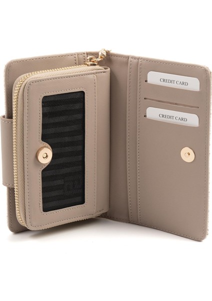 Bej - Kum SP1202 Kadın Cüzdan & Kartlık indirimleri