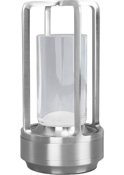 Vegas Gümüş Renk Şarjlı Masa Lambası CT-8439 Gümüş fiyatları