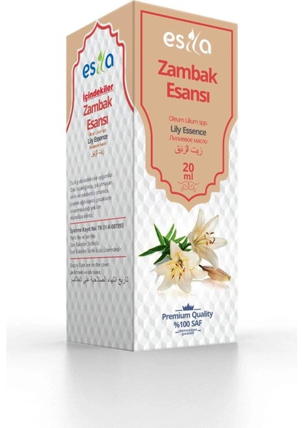 Zambak Esansı 20 Ml.