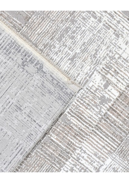 Mikayla Gri Modern Etnik Desenli Hav Vermeyen Leke Tutmayan Kolay Temizlenen Yumuşak Makine Salon Yolluk Mutfak Halı modelleri