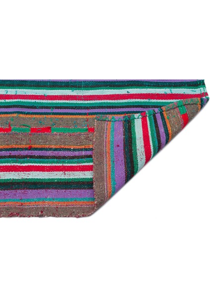 Teselya Gri Çizgili Yün Modern Desenli Yün Hav Toz Vermez Leke Tutmayan Salon Yolluk Mutfak El Dokuma Halı fiyatları