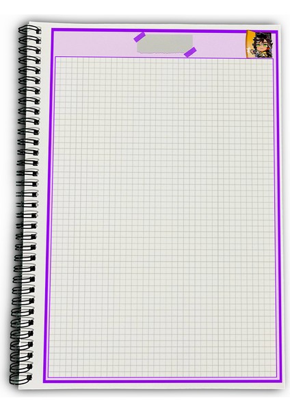 Genshin Impact Sethos Kareli A4 Okul Defteri 72 Yaprak indirimleri