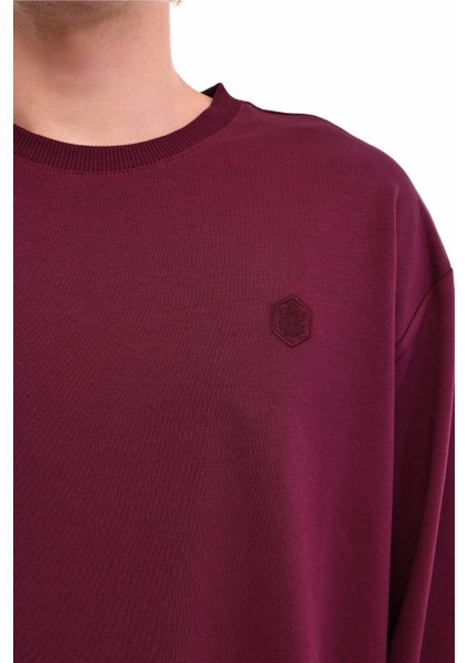 MB SN75 C Neck Sw 5pr Bordo Erkek Sweatshirt A102032527 fırsatları
