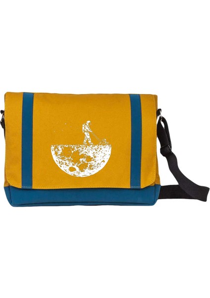 Postacı Çantası Moon Life Sarı Renk