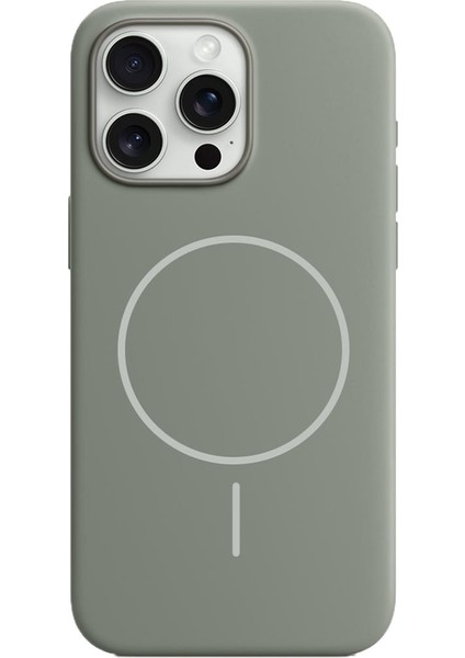 Magsense IPHONE 16 Pro Max Titanyum Gri Kapak