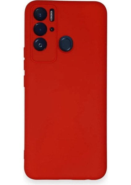 Tecno Pova Neo Kılıf Nano Içi Kadife Silikon - Kırmızı - BRNTEK9970-8598