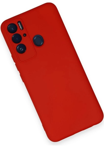 Tecno Pova Neo Kılıf Nano Içi Kadife Silikon - Kırmızı - BRNTEK9970-8598 modelleri
