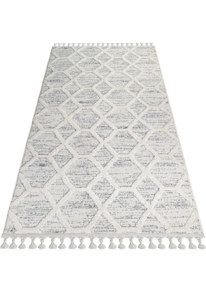 Gokak Geometrik Krem Polyester Dikdörtgen Modern Desenli Akrilik Hav Vermeyen Leke Tutmayan Kolay Temizlenen Yumuşak Makine Salon Yolluk Mutfak Halı indirimleri