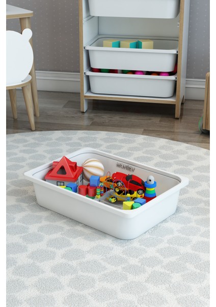 Montessori Oyuncak Dolabı Kutusu Saklama Kutusu 41X30.5X10 Çocuklar Için Aktivite Kutusu 10 Adet fiyatları