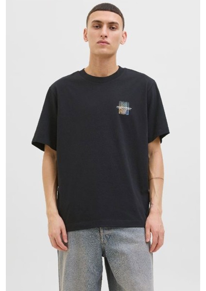 Erkek Alma Front Print Tişört