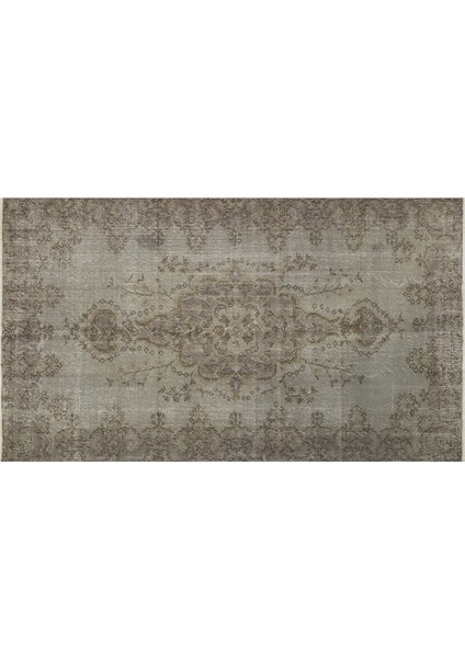Gri Patchwork Etnik Modern Desenli Yün Hav Toz Vermez Leke Tutmayan Salon Yolluk Mutfak El Dokuma Halı