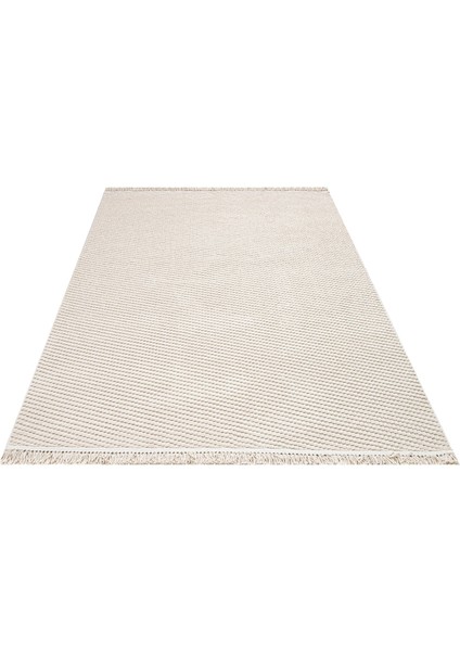 Eclipse Çizgili Bej Mikrofiber Dikdörtgen Modern Desenli Akrilik Hav Vermeyen Leke Tutmayan Kolay Temizlenen Yumuşak Makine Salon Yolluk Mutfak Halı fiyatları