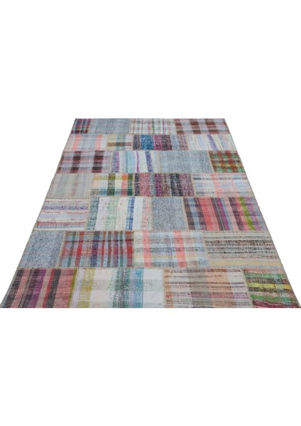 Iskece Bej Patchwork Yün Modern Desenli Yün Hav Toz Vermez Leke Tutmayan Salon Yolluk Mutfak El Dokuma Halı modelleri