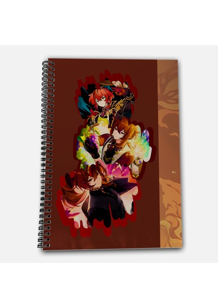 Genshin Impact Diluc Çizgisiz A4 Okul Defteri 72 Yaprak fiyatları