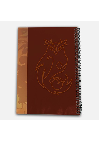 Genshin Impact Diluc Çizgisiz A4 Okul Defteri 72 Yaprak modelleri