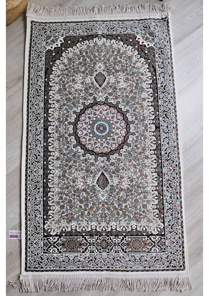 Osmanlı Desen Astarlı Lüks Seccade S1018 Krem fırsatları
