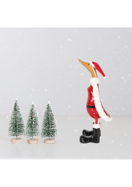 Mylamp Noel Baba Ördek El Oyması Teak Gövde 41X17X13 Cm. modelleri