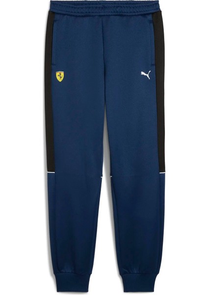 Erkek Mavi Puma Ferrari Mt7 Track Pants Mavi Erkek Eşofman Altı
