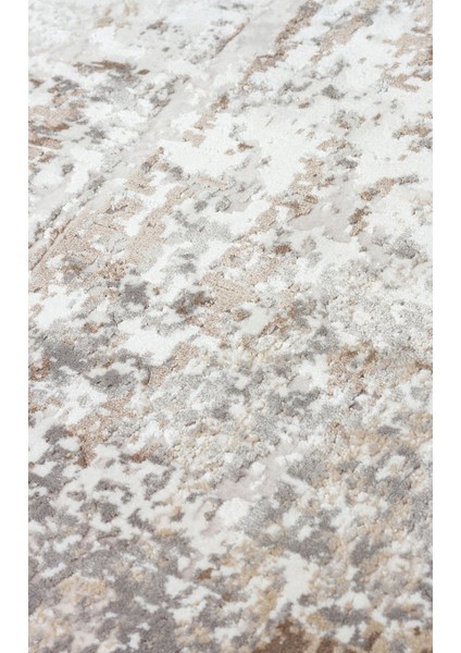 Uruguay Modern Bej Polyester Dikdörtgen Modern Desenli Akrilik Hav Vermeyen Leke Tutmayan Kolay Temizlenen Yumuşak Makine Salon Yolluk Mutfak Halı fırsatları