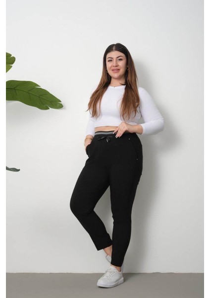 Siyah Kadın Pantolon X-189B