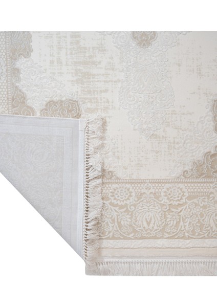 Klasik Bej Akrilik Dikdörtgen Modern Desenli Akrilik Hav Vermeyen Leke Tutmayan Kolay Temizlenen Yumuşak Makine Salon Yolluk Mutfak Halı fırsatları