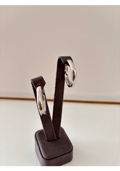 Paslanmaz Çelik Kare Formlu Halka Küpe – Kararmayan Modern Kadın Küpe fiyatları