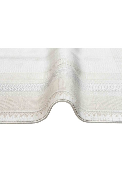 Portland Klasik Krem Viskon Dikdörtgen Modern Desenli Akrilik Hav Vermeyen Leke Tutmayan Kolay Temizlenen Yumuşak Makine Salon Yolluk Mutfak Halı fiyatları